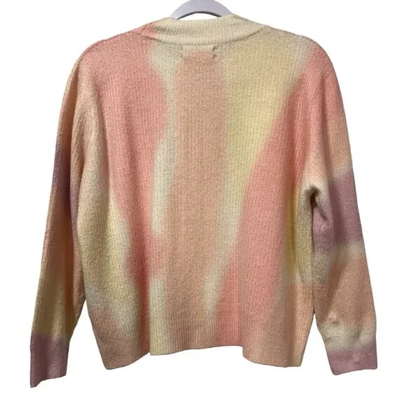 Anthropologie Women’s Knit Sweater Small Size Pink Pullover Soft Long Sleeves - Picture 2 of 10